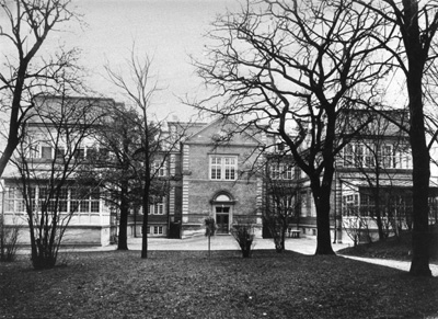 Barnsjukhuset efter tillbygnaden, Lasarettet i Lund